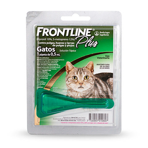 Frontline Plus Gato 2-8 kg 1 pipeta
