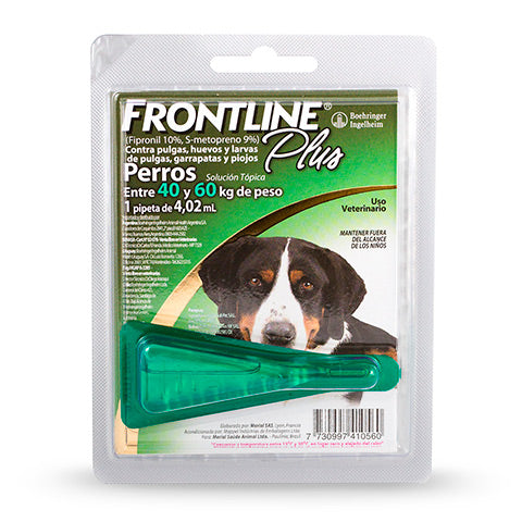 Frontline Plus Perro XL 40-60 kg 1 pipeta